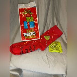 McDonald's Red Grinch Casual Socks